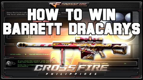crossfire barrett|CROSSFIRE PH BARRETT.